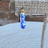[Ana Luisa] Dakota Blue Marble Statement Hoops - The Pink Pineapple 850