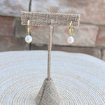 [Ana Luisa] Frida Medium Pearl Hoops - The Pink Pineapple 850