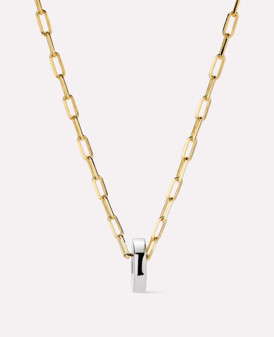 [Ana Luisa] Jasper Gold Pendant - The Pink Pineapple 850