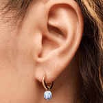 [Ana Luisa] Lainey Marble Blue Gold Drop Earrings - The Pink Pineapple 850