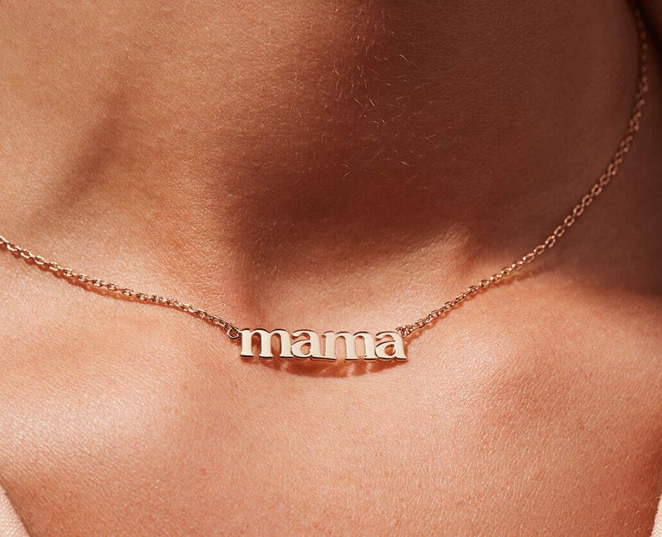 [Ana Luisa] Mama Gold Necklace - The Pink Pineapple 850