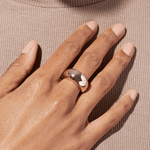 [Ana Luisa] Noa Gold Dome Ring - The Pink Pineapple 850