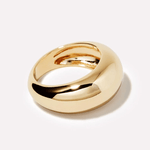 [Ana Luisa] Noa Gold Dome Ring - The Pink Pineapple 850