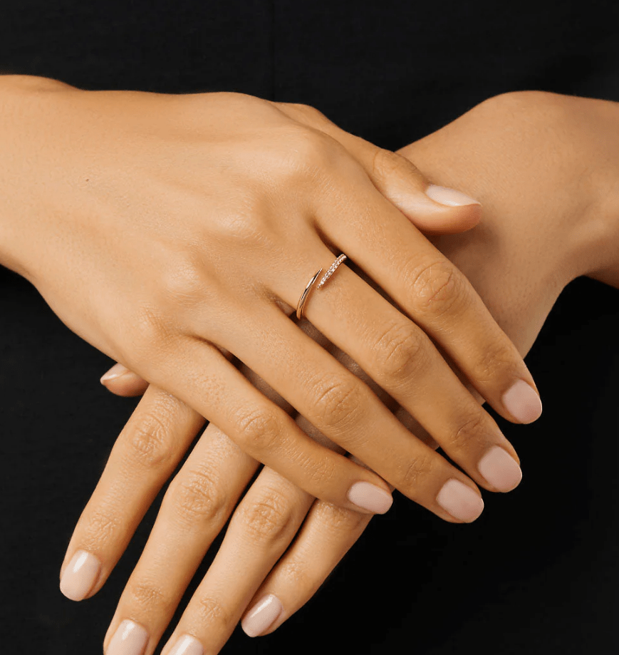 [Ana Luisa] Oren Claw Ring - The Pink Pineapple 850