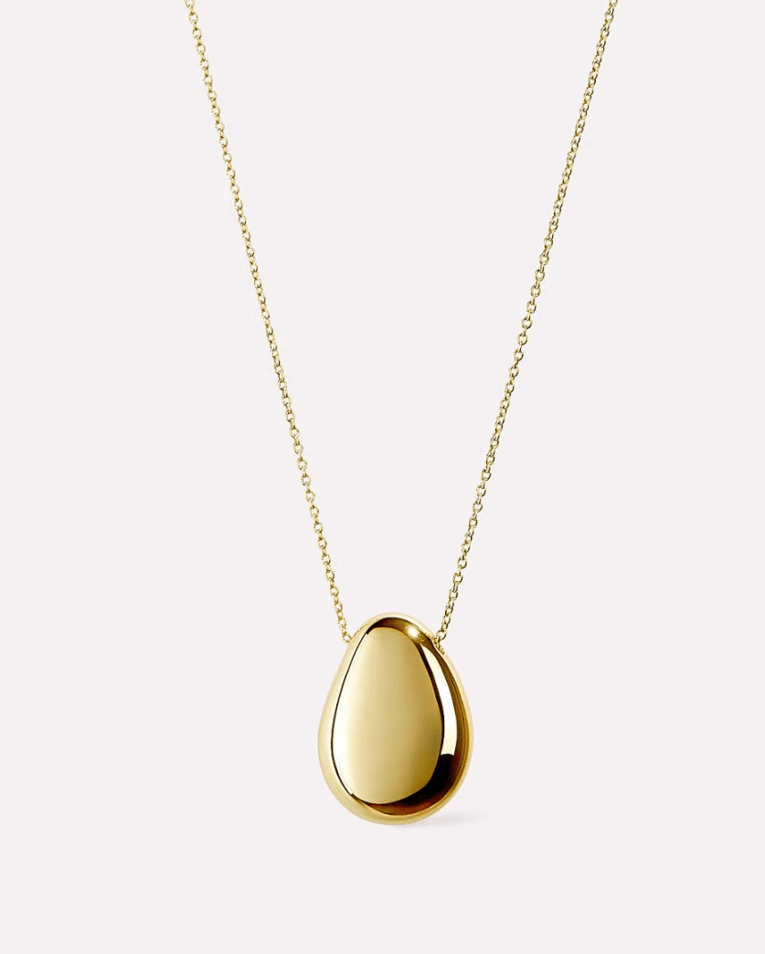 [Ana Luisa] Pebble Gold Pendant Necklace - The Pink Pineapple 850
