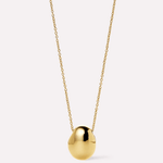 [Ana Luisa] Pebble Mini Gold Pendant Necklace - The Pink Pineapple 850