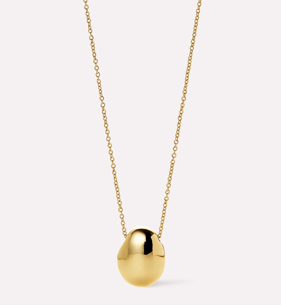 [Ana Luisa] Pebble Mini Gold Pendant Necklace - The Pink Pineapple 850