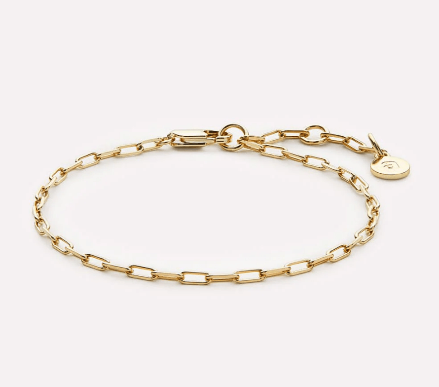 [Ana Luisa] Poetry Slim Link Chain Bracelet - The Pink Pineapple 850