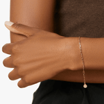 [Ana Luisa] Poetry Slim Link Chain Bracelet - The Pink Pineapple 850