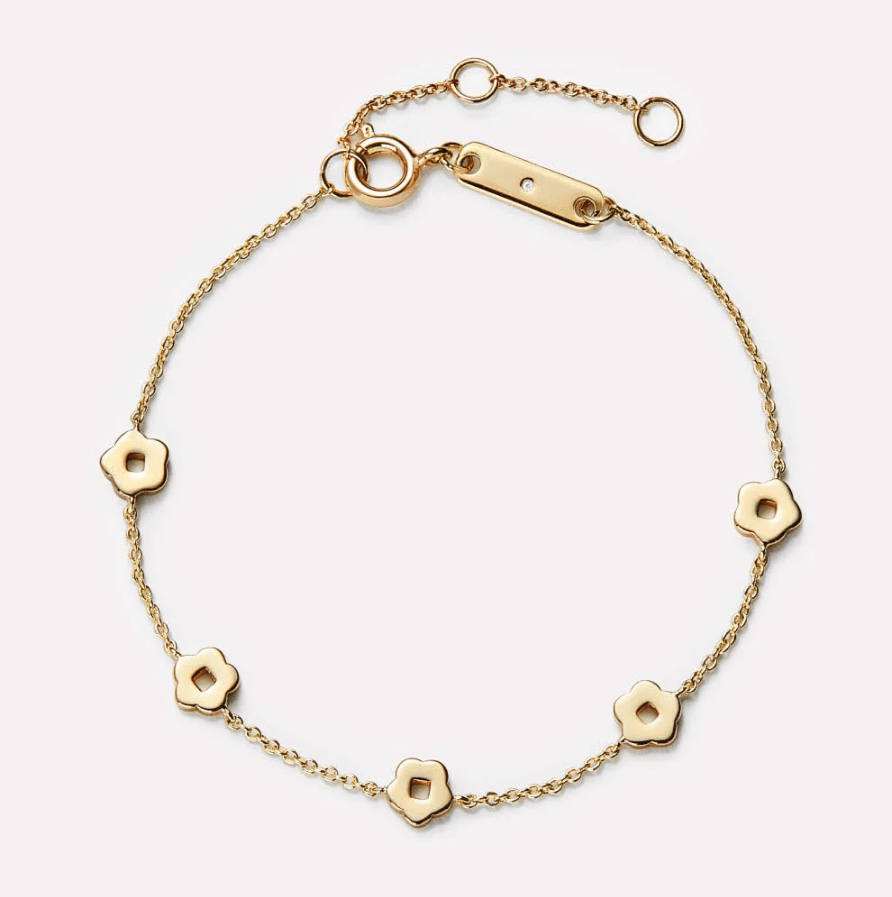 [Ana Luisa] Rowena Flower Station Bracelet - The Pink Pineapple 850