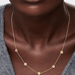 [Ana Luisa] Rowena Flower Station Necklace - The Pink Pineapple 850