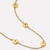 [Ana Luisa] Rowena Flower Station Necklace - The Pink Pineapple 850