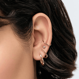 [Ana Luisa] Rox Small Gold Hoop Earrings - The Pink Pineapple 850