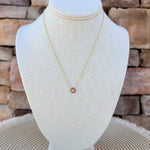 [Ana Luisa] Saya Mother of Pearl Inlay Flower Pendant - The Pink Pineapple 850