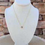 [Ana Luisa] Saya Mother of Pearl Inlay Flower Pendant - The Pink Pineapple 850
