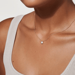 [Ana Luisa] Saya Mother of Pearl Inlay Flower Pendant - The Pink Pineapple 850