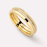 [Ana Luisa] Thatcher Gold Band Ring - The Pink Pineapple 850