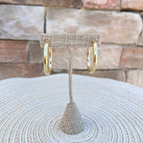 [Ana Luisa] Tia Medium Gold Hoops - The Pink Pineapple 850
