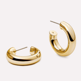 [Ana Luisa] Tia Mini Gold Hoop Earrings - The Pink Pineapple 850