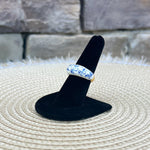 [Ana Luisa] Wrenley Marble Blue Enamel Ring - The Pink Pineapple 850