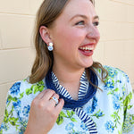 [Ana Luisa] Wrenley Marble Blue Enamel Ring - The Pink Pineapple 850