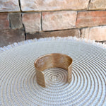 Antique Aura Hammered Gold Cuff - The Pink Pineapple 850