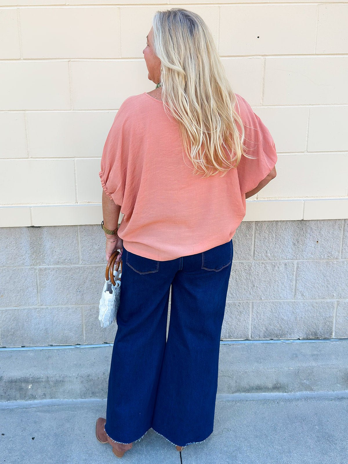 Apricot Allure Top - The Pink Pineapple 850