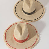 Ari Straw Hat in Red - The Pink Pineapple 850