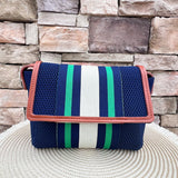 Aria Crossbody Bag - Navy - The Pink Pineapple 850