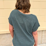 Ash Jade Center Seam Sweater - The Pink Pineapple 850