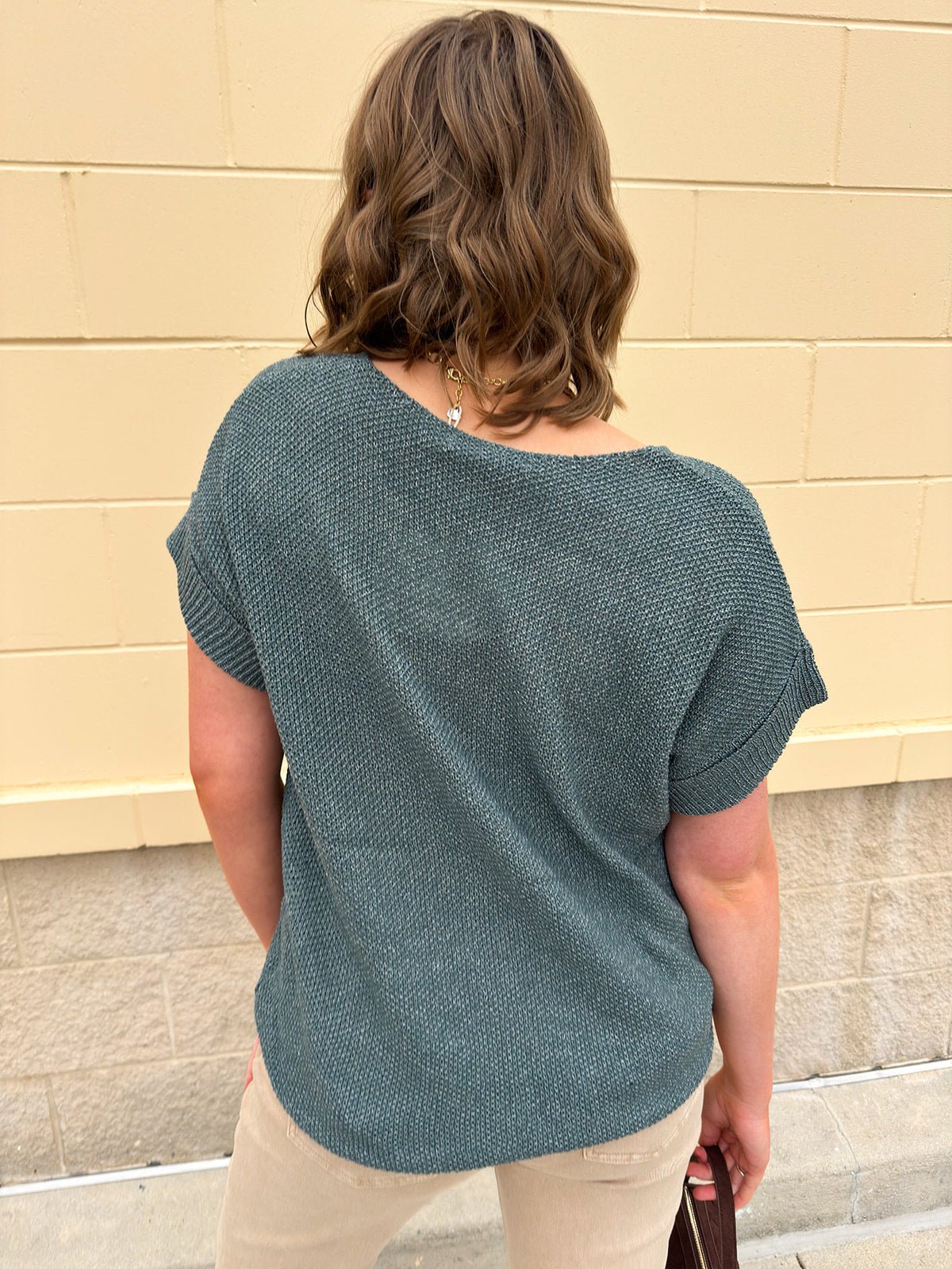 Ash Jade Center Seam Sweater - The Pink Pineapple 850