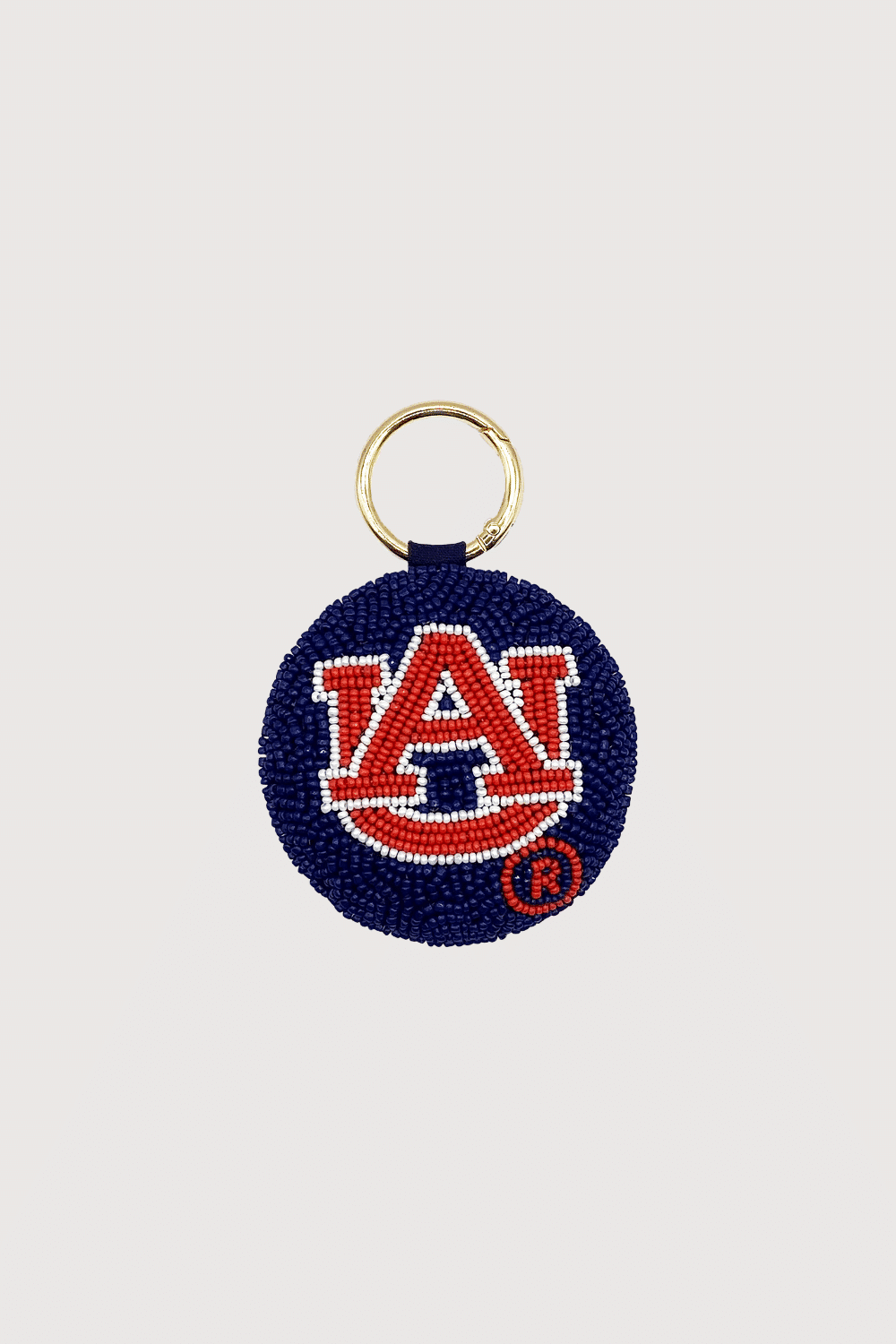 Auburn Beaded Keychain - The Pink Pineapple 850