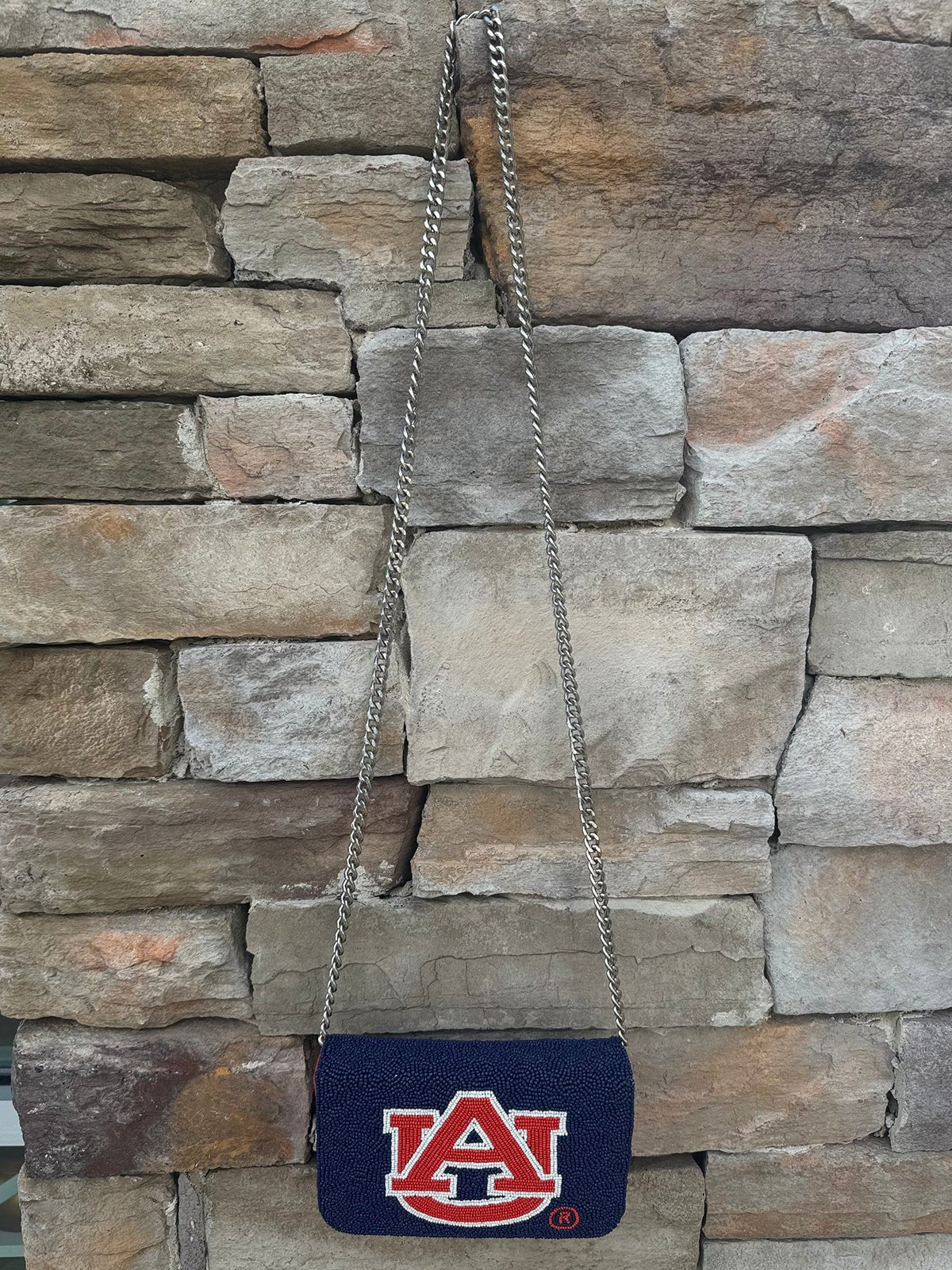 Auburn Navy Beaded Crossbody Mini Bag - The Pink Pineapple 850