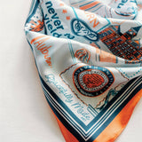 Auburn Tiger Pride Square Silk Scarf - The Pink Pineapple 850