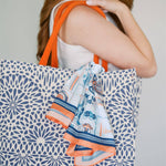 Auburn Tiger Pride Square Silk Scarf - The Pink Pineapple 850