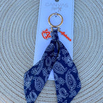 Auburn Tigers Logo Bandana Bag Charm - The Pink Pineapple 850