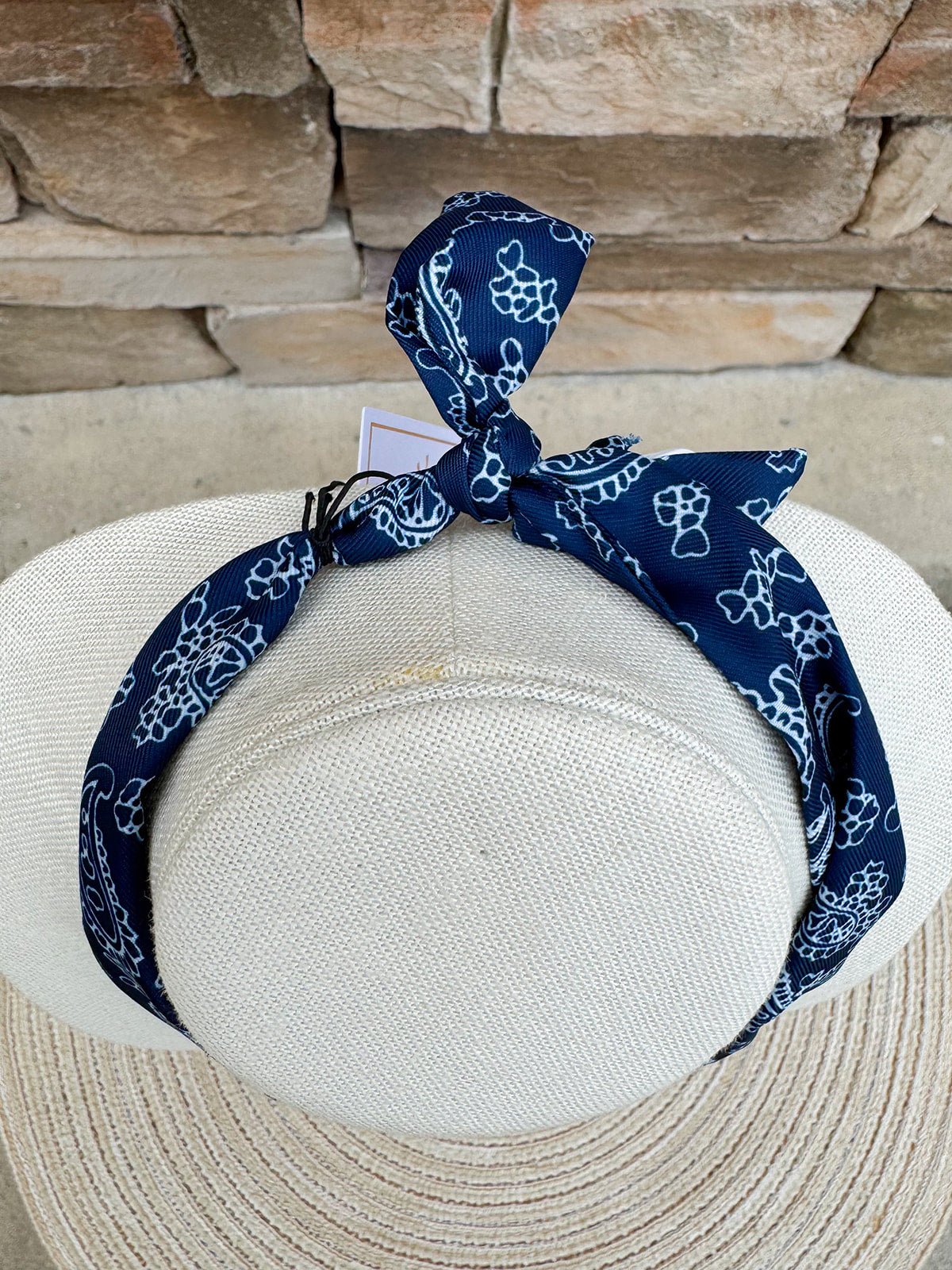 Auburn Tigers Logo Bandana Scarf Necklace - The Pink Pineapple 850