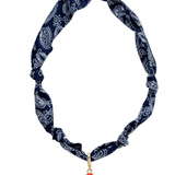 Auburn Tigers Logo Bandana Scarf Necklace - The Pink Pineapple 850