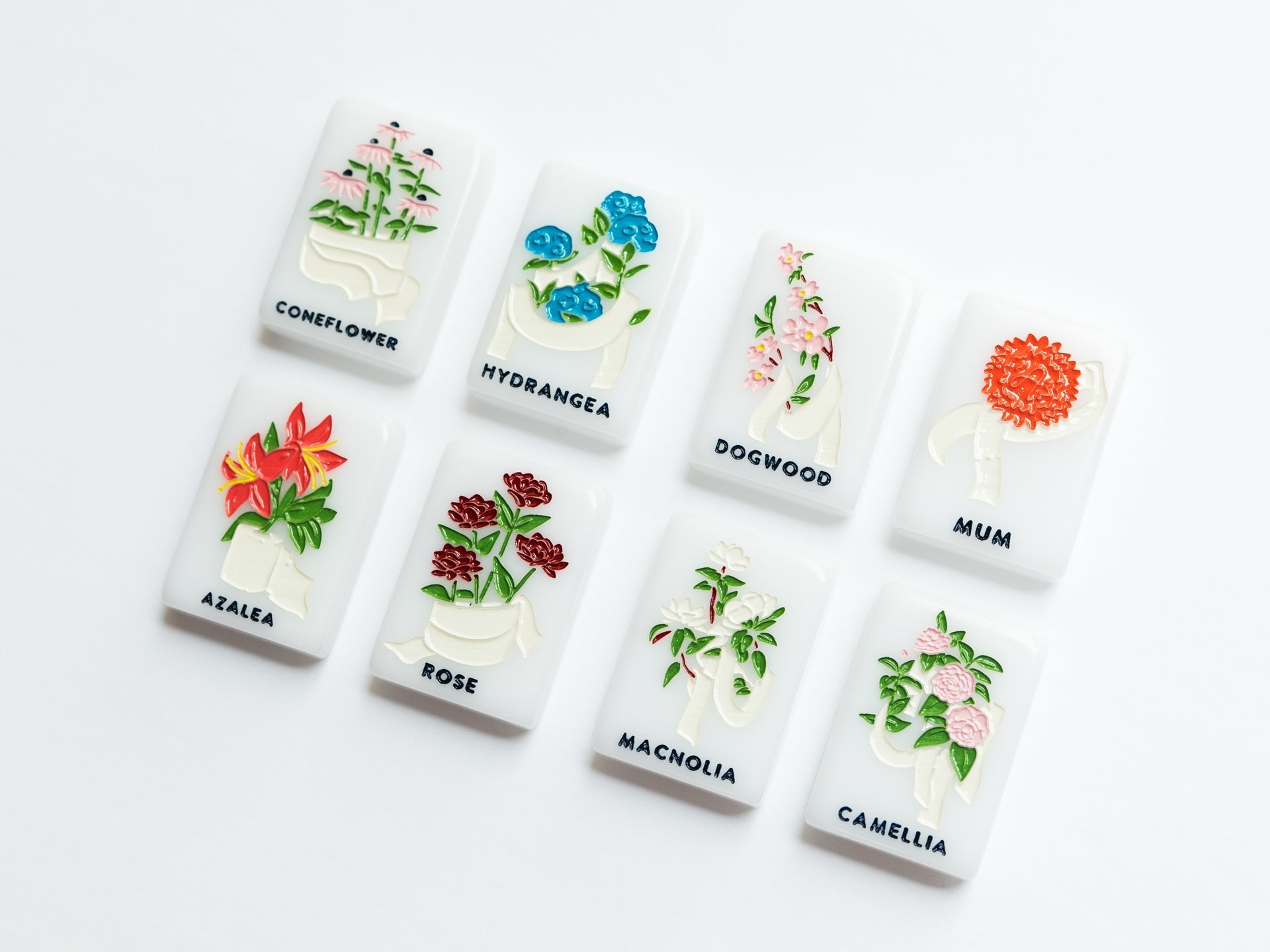 Auburn University® Mahjong Tiles - The Pink Pineapple 850