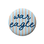 Auburn War Eagle Gameday Button - The Pink Pineapple 850