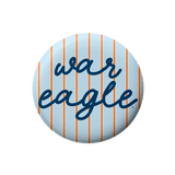 Auburn War Eagle Gameday Button - The Pink Pineapple 850