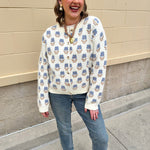 Autumn Bloom Cardigan - The Pink Pineapple 850