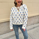 Autumn Bloom Cardigan - The Pink Pineapple 850