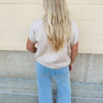 Autumn Luxe Diamond Sweater in Taupe - The Pink Pineapple 850