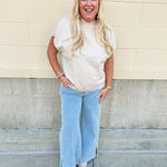 Autumn Luxe Diamond Sweater in Taupe - The Pink Pineapple 850