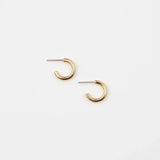 Brenda Grands Tiny Tube Dangle Earrings Hoops