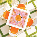Bams & Bubbly Mahjong Mat - The Pink Pineapple 850