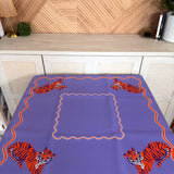 Bayou Tiger Mahjong Mat - The Pink Pineapple 850
