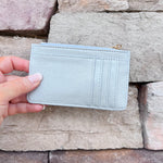 [BC Bags] Keychain Zip Wallet Silver - The Pink Pineapple 850