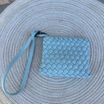 [BC Bags] Mint Woven Small Tote - The Pink Pineapple 850
